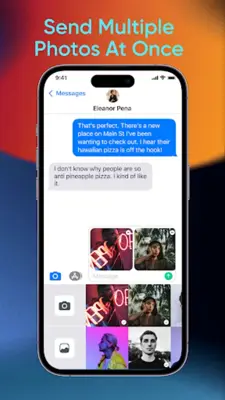 Messages iOS 17 - AI Messenger android App screenshot 1